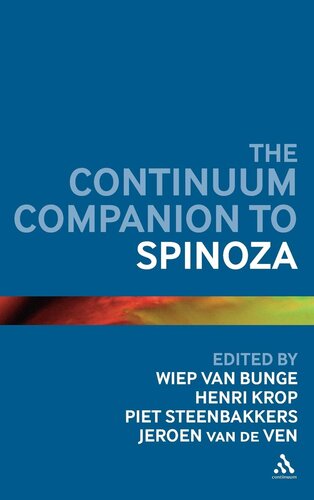 ﻿Continuum Companion به Spinoza (اصحاب بلومزبری)