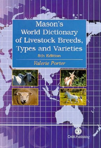 ﻿فرهنگ لغت جهانی نژادها، انواع و واریته های دام میسون