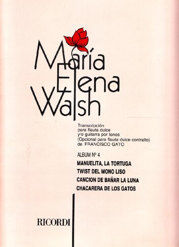 ﻿4 رونویسی از آهنگ های کودکانه برای ضبط و گیتار توسط فرانسیسکو گاتو