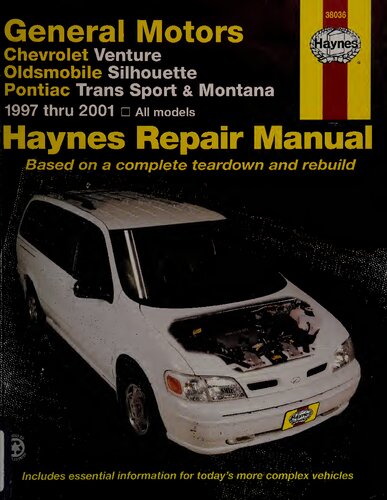 ﻿Haynes chevrolet Venture ، siluette Oldsmobile ، کتابچه راهنمای ترمیم ترانس پونتیاک