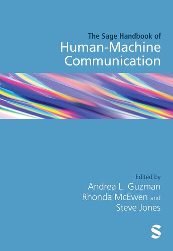 ﻿SAGE Handbook of Human-Machine Communication