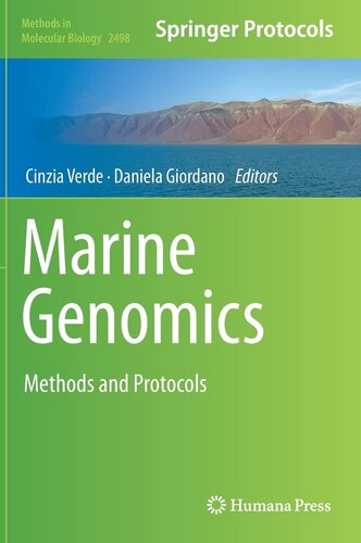 Marine Genomics: Methods and Protocols (Methods in Molecular Biology, 2498)