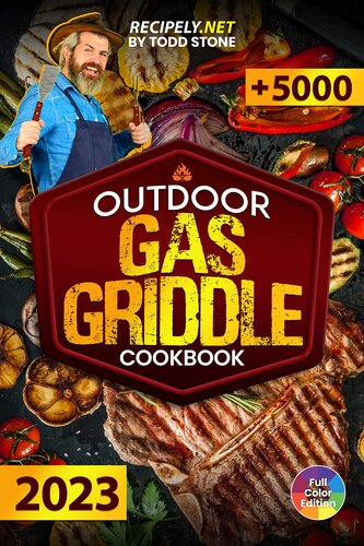 ﻿کتاب آشپزی Griddle گاز در فضای باز: بهترین دستور العمل ها با عکس های رنگی و جهت های فوق العاده آسان. اسرار از سرآشپزها ، کتابچه ها و همه چیز برای تبدیل شدن به بهترین شبکه در محله خود در 3 روز