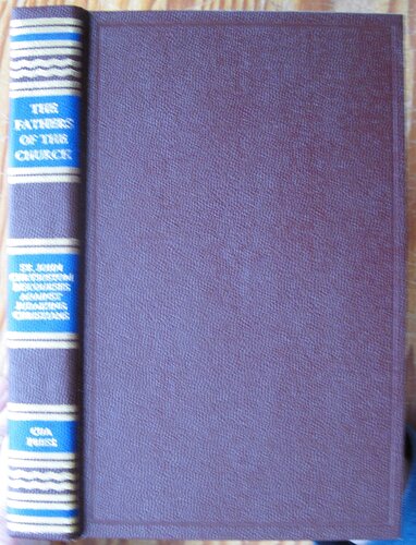 ﻿نامه های سنت جان کریزوستوم: گفتارهای یهودی سازی مسیحیان (پدران کلیسا (گالینگور))