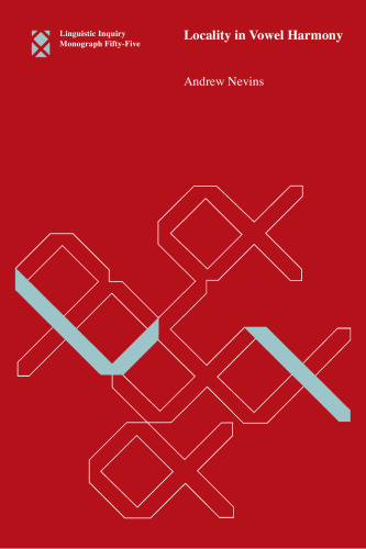 ﻿محل در Vowel Harmony (تک نگاری های تحقیق زبانی)