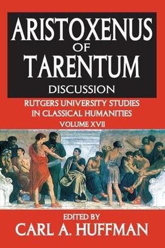 ﻿Aristoxenus tarentum: متون و بحث (مطالعات دانشگاه راتگرز در علوم کلاسیک)