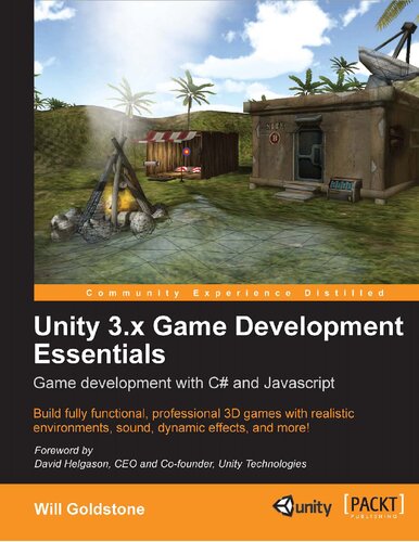 ﻿Unity 3.x Game Development Essentials: توسعه بازی با C# و Javascript