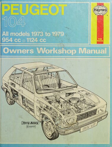 ﻿راهنمای کارگاه مالکان هاینس پژو 104