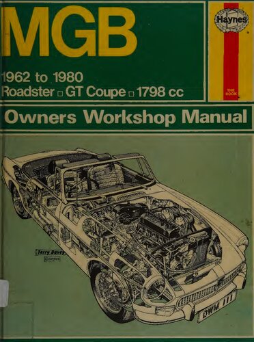 ﻿راهنمای کارگاه صاحبان Haynes MGB 1962 تا 1980