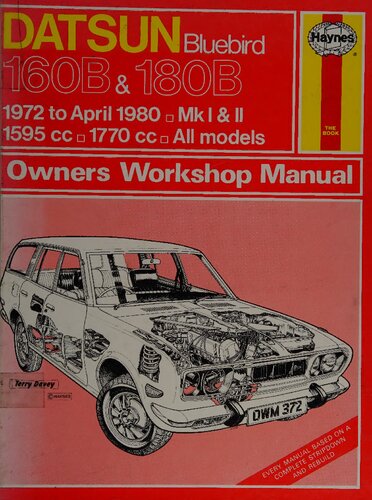 ﻿Haynes Datsun Bluebird 160B