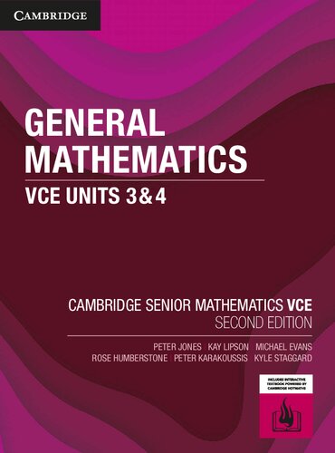 ﻿VCE ارشد ریاضیات کمبریج: واحدهای VCE ریاضی عمومی 3