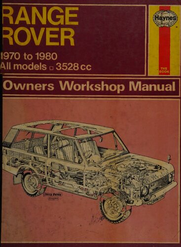 ﻿راهنمای کارگاه مالکان Haynes Range Rover 1970 تا 1980