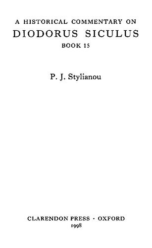 ﻿تفسیری تاریخی بر دیودوروس سیکولوس، کتاب 15