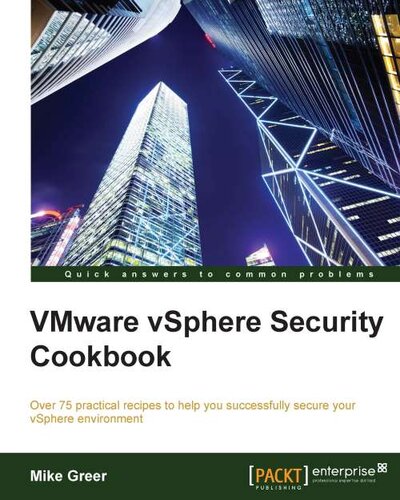 ﻿کتاب آشپزی VMware vSphere Security
