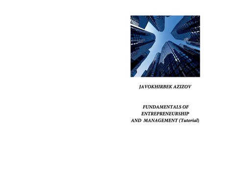 ﻿مبانی کارآفرینی و مدیریت (آموزش)