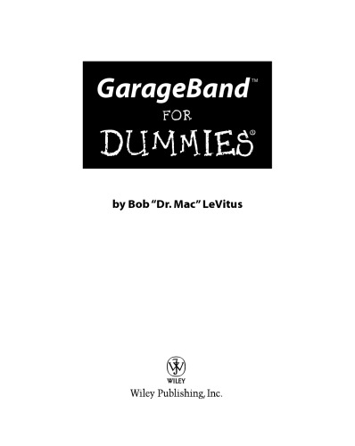 ﻿GarageBand برای Dummies
