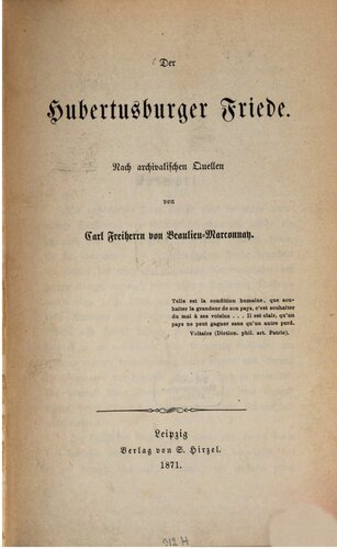 ﻿صلح Hubertusburger