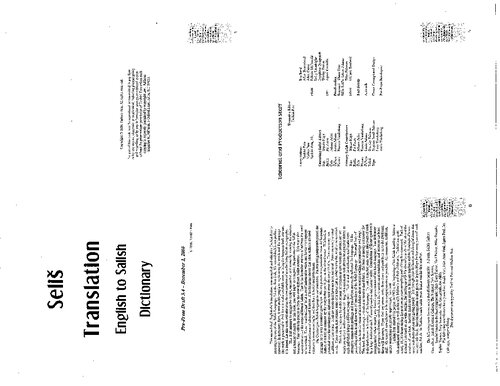 ﻿Seliš ترجمه انگلیسی به سالیش دیکشنری