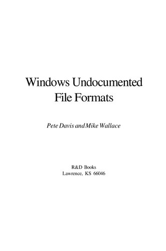 ﻿فرمت های فایل بدون سند ویندوز. کار در ویندوز 16 و 32 بیتی