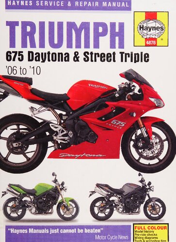 ﻿راهنمای سرویس و تعمیر Haynes Triumph 675