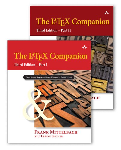 ﻿The LaTeX Companion: Parts I