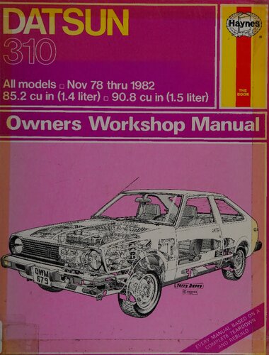 ﻿راهنمای کارگاه صاحبان Haynes Datsun 310