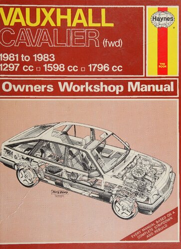 ﻿راهنمای کارگاه صاحبان Haynes Vauxhall Cavalier 1981 تا 1983
