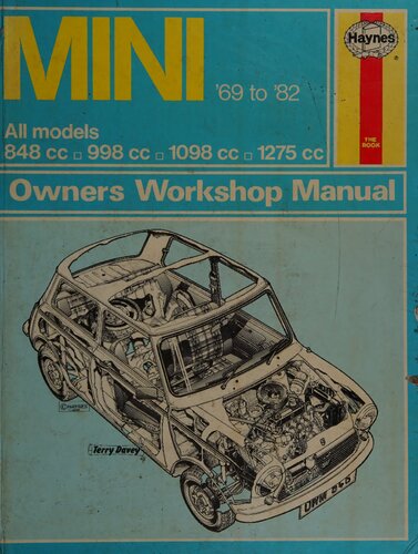 ﻿راهنمای کارگاه صاحبان Haynes Mini 1969 تا 1982