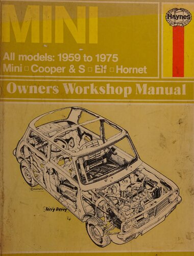 ﻿راهنمای کارگاه صاحبان Haynes Mini 1959 تا 1975