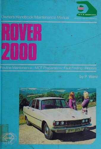 ﻿کتابچه راهنمای مالکان Haynes Rover 2000/Maintenance Manual