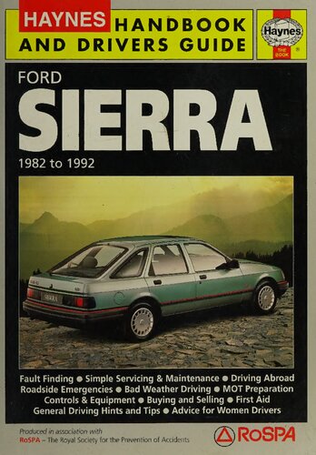 ﻿کتاب راهنمای Haynes Ford Sierra 1982 تا 1992