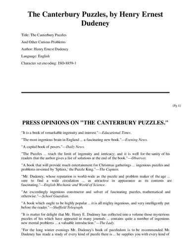 ﻿پازل های کانتربری