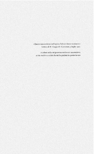 ﻿Animus مشترک - نامه های Werner Kaegi و Delio Cantimori