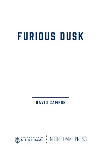 ﻿Dusk Furious (جایزه شعر آندرس مونتویا)