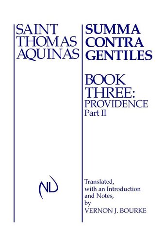 ﻿Summa Contra Gentiles، 3:2: کتاب 3: Providence، Part II