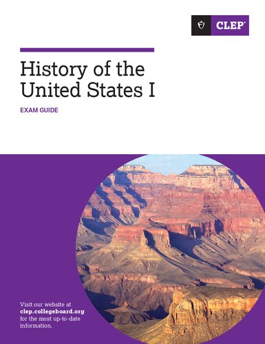 ﻿راهنمای امتحان CLEP History of the United States I - 2023 - محتوای پولی 10 دلار