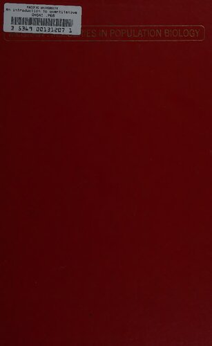 ﻿درآمدی بر اکولوژی کمی