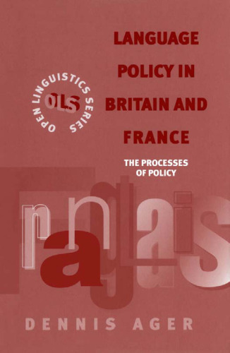 ﻿سیاست زبان در بریتانیا و فرانسه (مجموعه زبان‌شناسی باز)