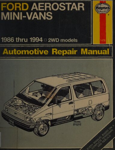 ﻿راهنمای تعمیرات خودرو هاینس فورد Aerostar Mini-Vans