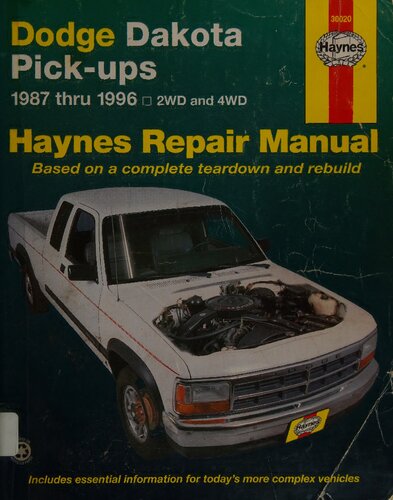 ﻿راهنمای تعمیر خودروهاینس دوج داکوتا پیک آپ