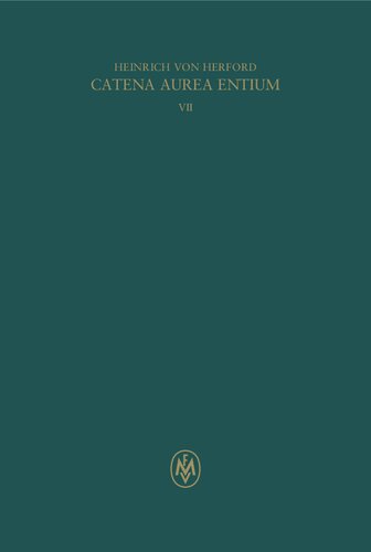 ﻿Catena aurea entium، کتاب هفتم: Ansae 1-2 (De plantis)