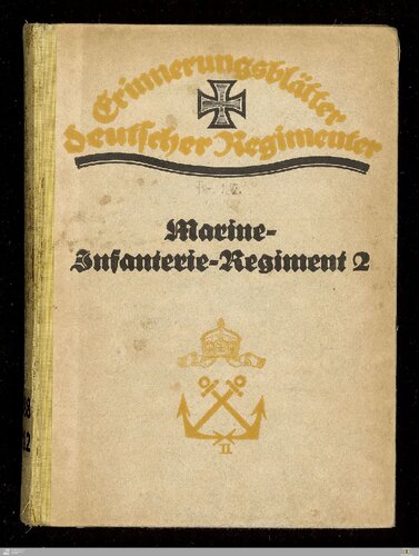 ﻿هنگ پیاده نظام دریایی 2 در جنگ جهانی 1914/18