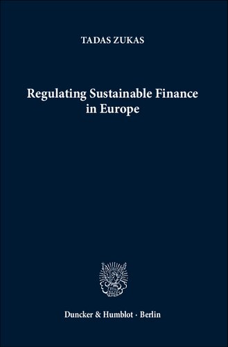 ﻿تنظیم امور مالی پایدار در اروپا