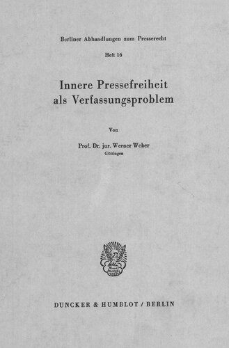 ﻿آزادی داخلی مطبوعات به عنوان یک مشکل قانون اساسی