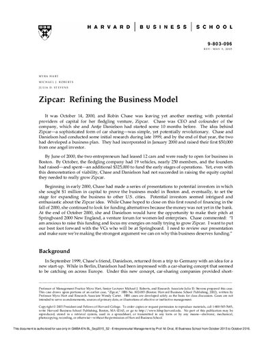 ﻿Zipcar: اصلاح مدل کسب و کار