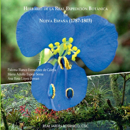 ﻿کاتالوگ هرباریوم اکسپدیشن رویال گیاه شناسی اسپانیای جدید (1787-1803) نگهداری شده در باغ گیاه شناسی سلطنتی مادرید