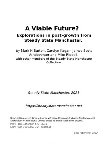 ﻿آینده ای مناسب؟ اکتشافات پس از رشد از وضعیت پایدار منچستر آینده قابل دوام