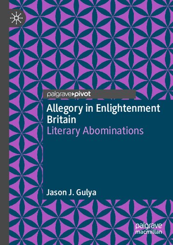 ﻿تمثیل در بریتانیای روشنگری: مکروهات ادبی