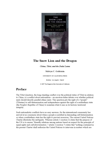 ﻿شیر برفی و اژدها: چین ، تبت و دالایی لاما
