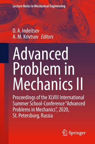 ﻿مسئله پیشرفته در مکانیک II: مجموعه مقالات XLVIII بین المللی تابستانی-کنفرانس 